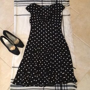 Ralph Lauren Dress Casual or Semiformal Polka Dot